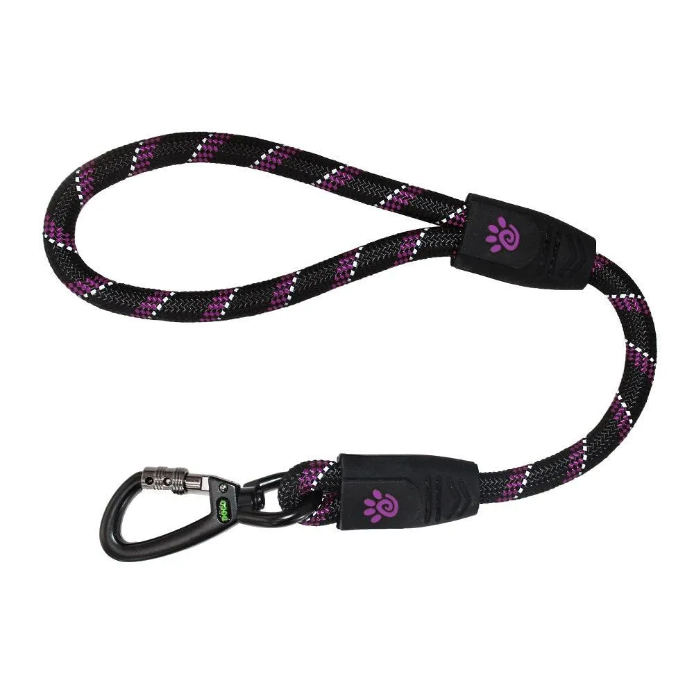 DOCO® Reflective Traffic Rope Dog Leash - Click & Lock Snap - 20 inch
