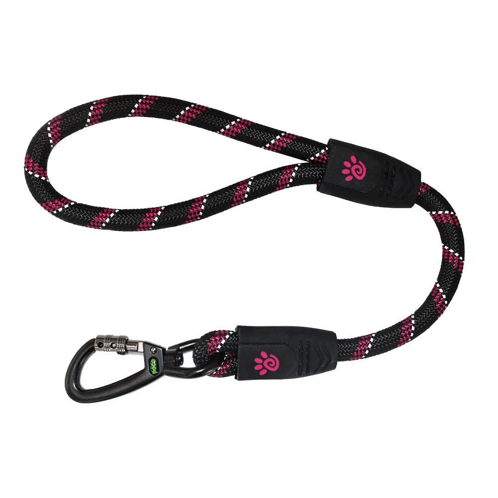 DOCO® Reflective Traffic Rope Dog Leash - Click & Lock Snap - 20 inch