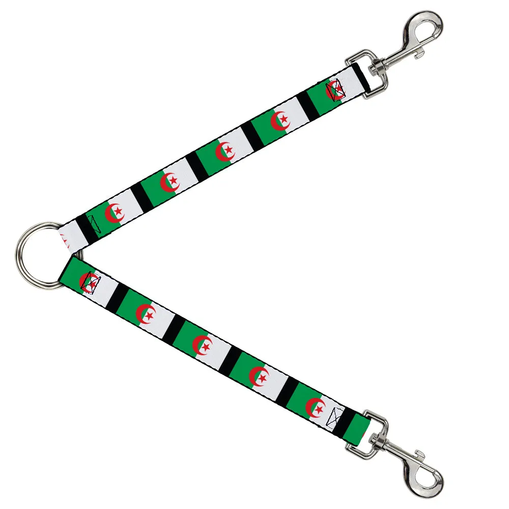 Dog Leash Splitter - Algeria Flags