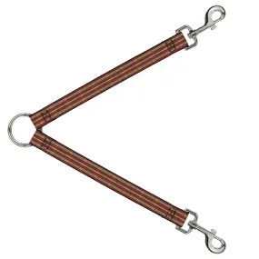 Dog Leash Splitter - Americana Plaid2