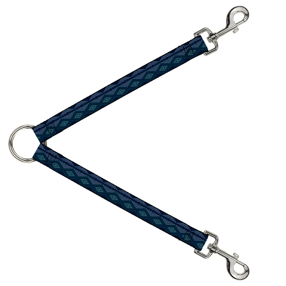 Dog Leash Splitter - Aztec3 Blues