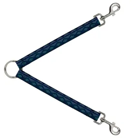 Dog Leash Splitter - Aztec3 Blues