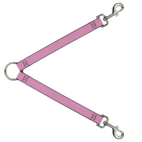 Dog Leash Splitter - Baby Pink