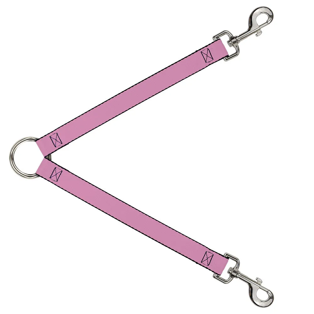 Dog Leash Splitter - Baby Pink