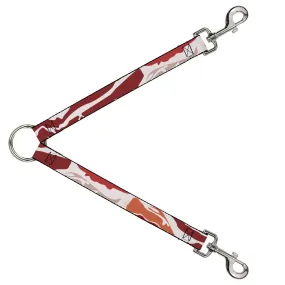 Dog Leash Splitter - Bacon CLOSE-UP