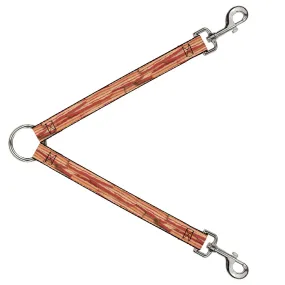 Dog Leash Splitter - Bacon Stacked