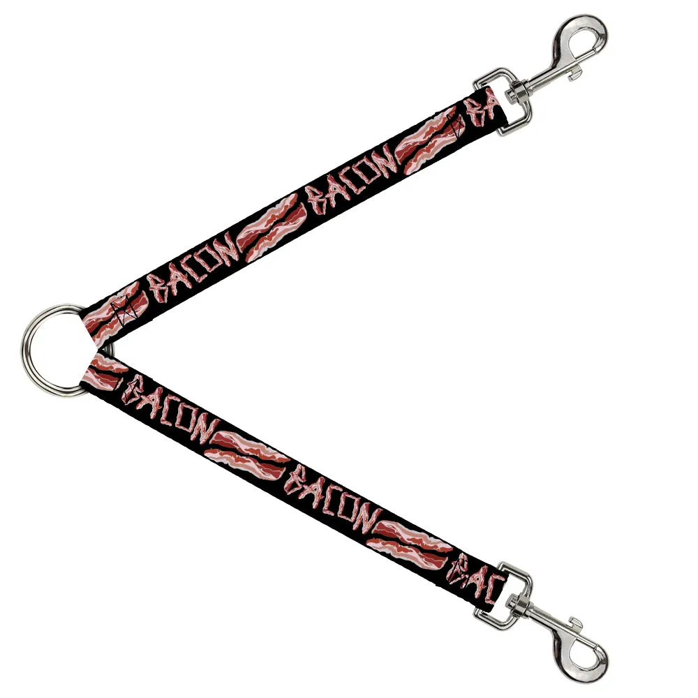 Dog Leash Splitter - Bacon w/Text2