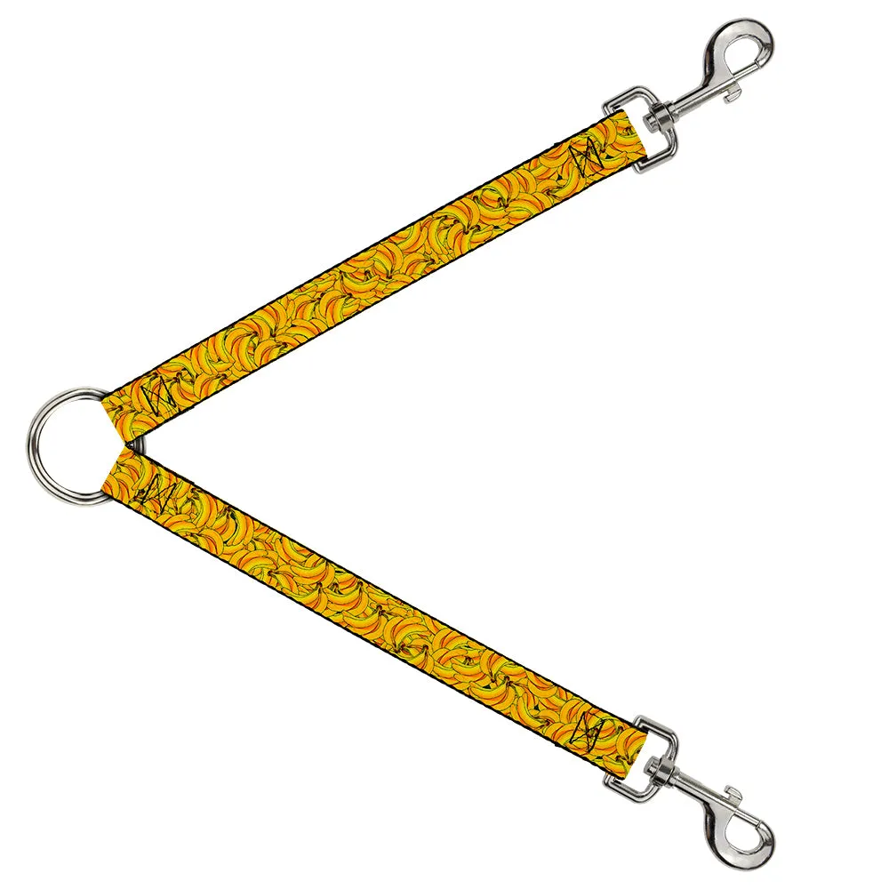 Dog Leash Splitter - Banana Bunches Stacked