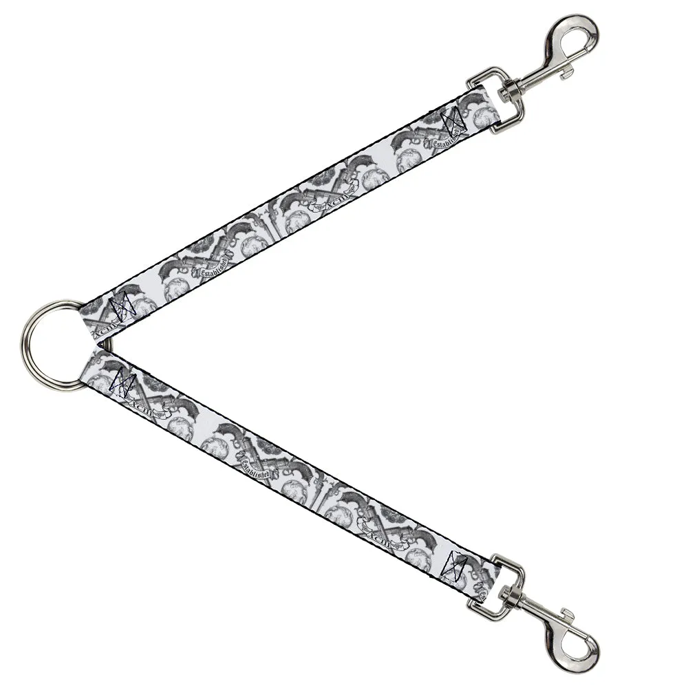 Dog Leash Splitter - BD Est. 93 White