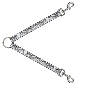 Dog Leash Splitter - BD Est. 93 White