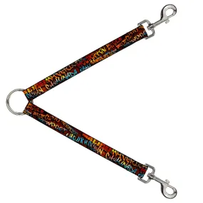 Dog Leash Splitter - Beach Tags Stacked Brick Wall/Beach Scenes