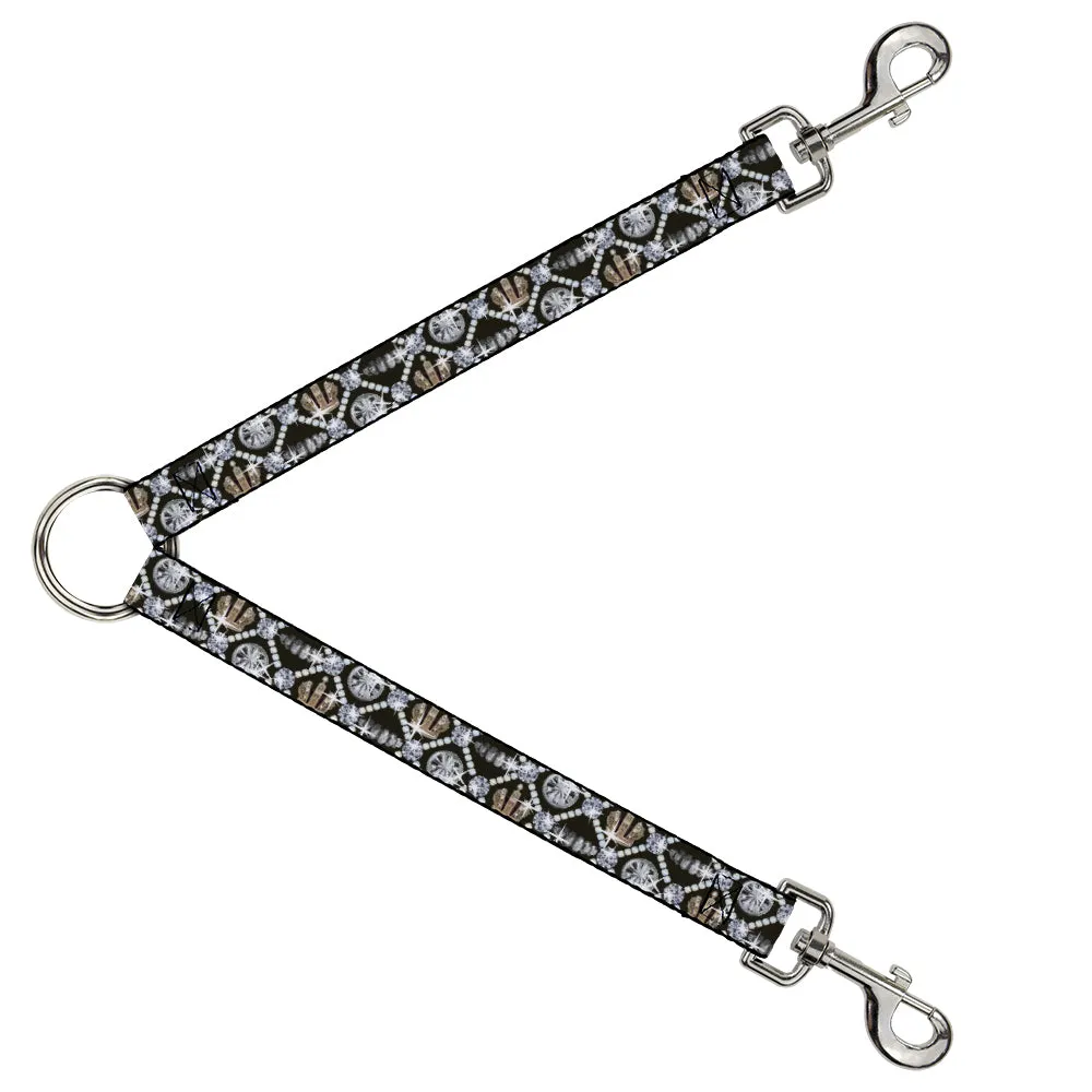 Dog Leash Splitter - Bling