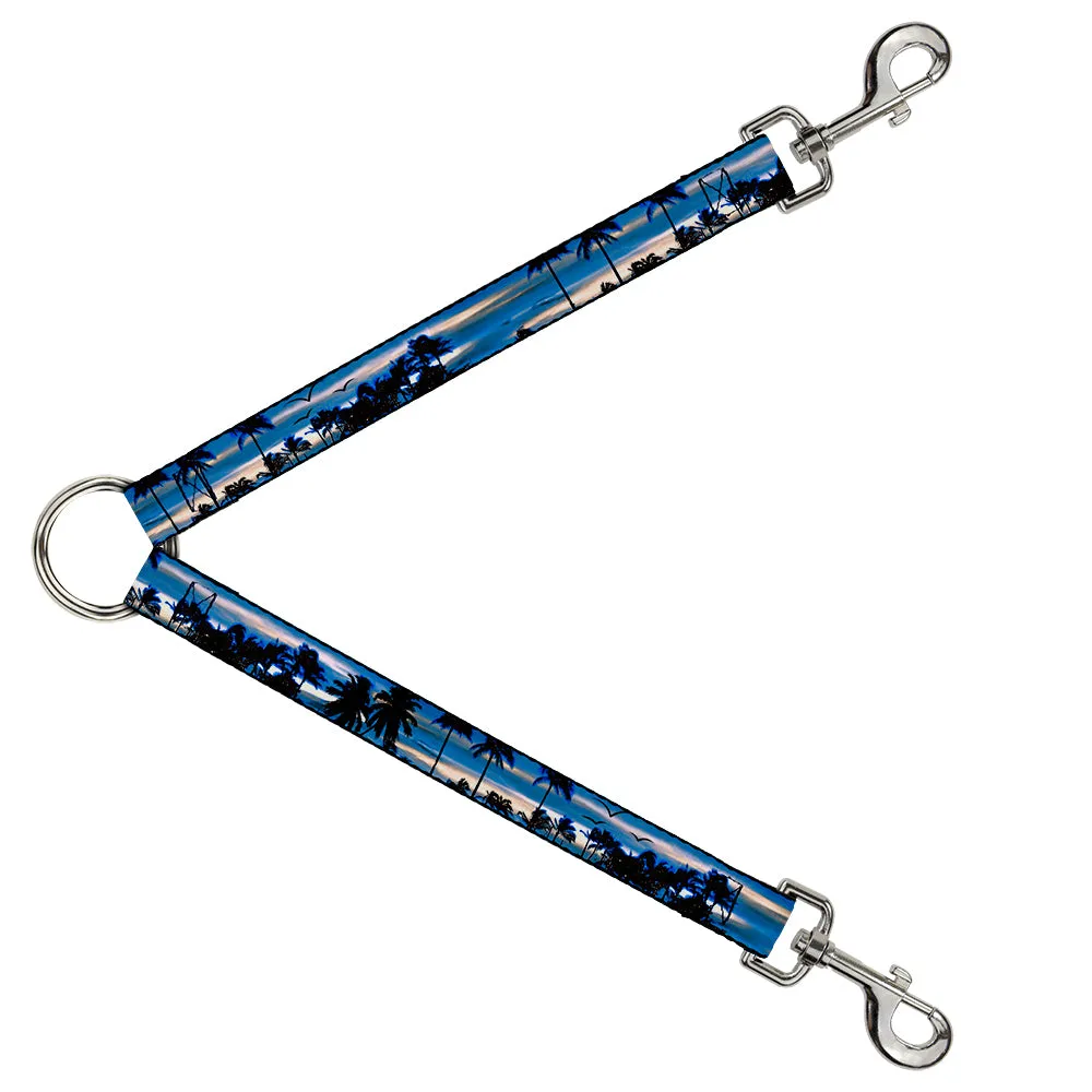 Dog Leash Splitter - Blue Sunset