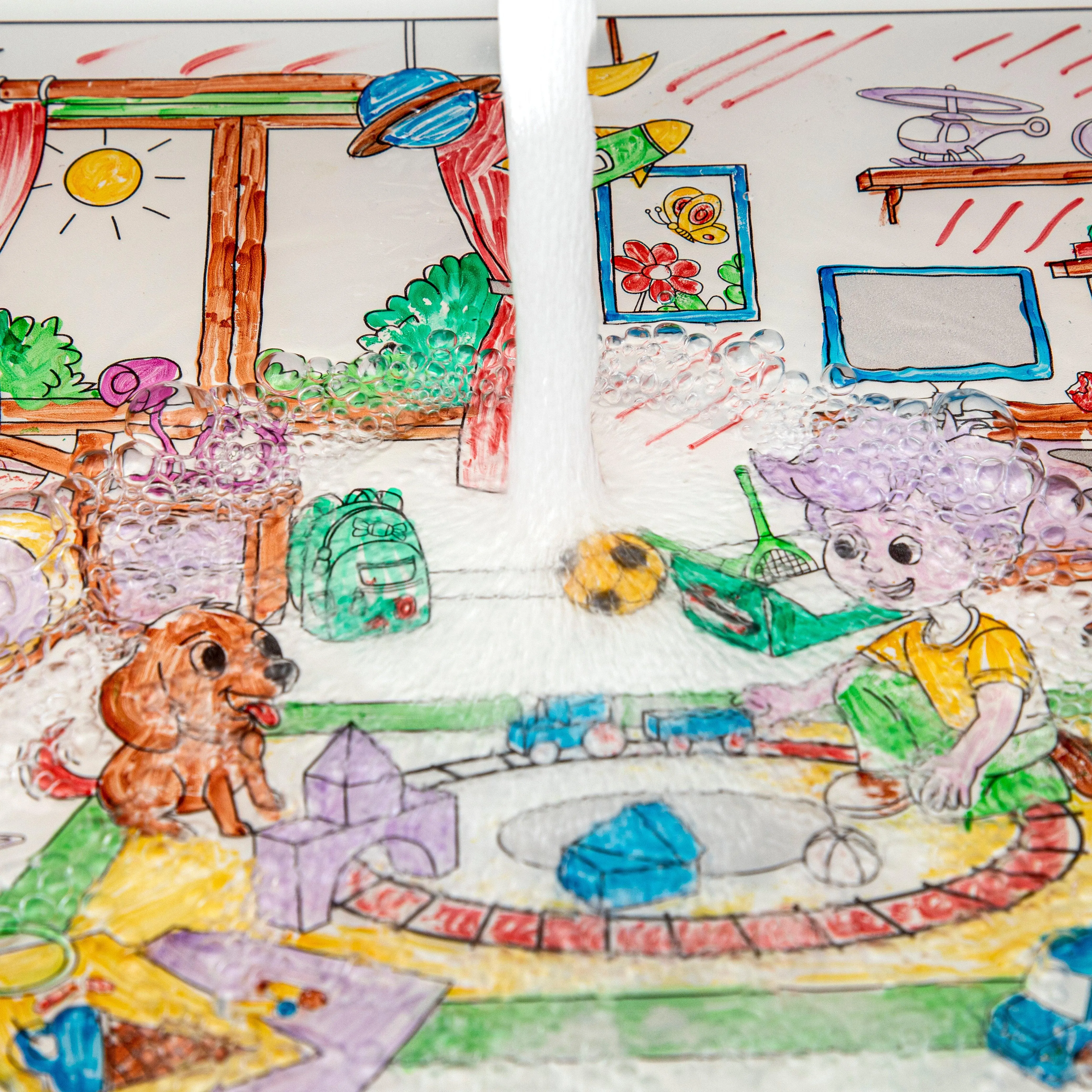 Doodle Placemats-Find & Color