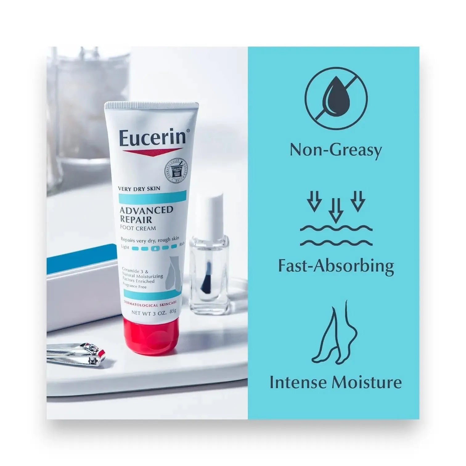 Eucerin Advanced Repair Foot Cream 85g