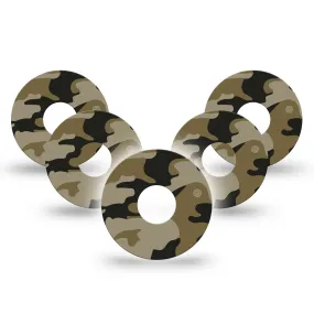 ExpressionMed Camo Adhesive Patch Freestyle Libre 3