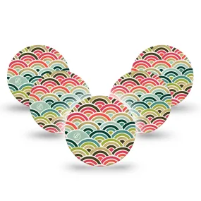 ExpressionMed OverPatch Coral Mint Adhesive Patch Freestyle Libre 3