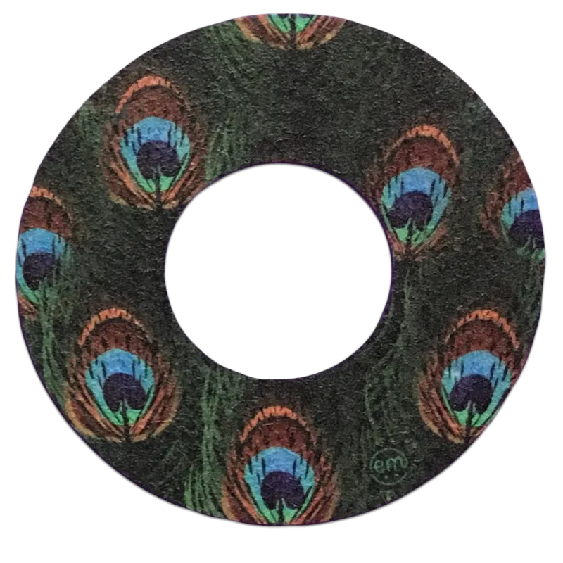 ExpressionMed Peacock Adhesive Patch Freestyle Libre 2