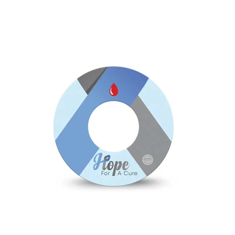 ExpressionMed Ribbon of Hope Adhesive Patch Freestyle Libre 2