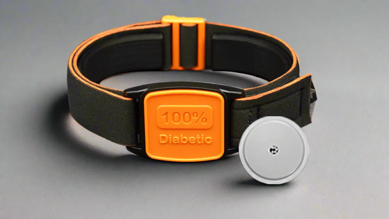 Freestyle Libre 2 CGM Sports & Swim Armband - Orange 100 Libreband