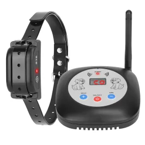Fresh Fab Finds 328FT Electric Wireless Dog Fence System With GPS Location Monitor Collar Receiver Rechargeable Beep Vibration Fence System for Small Medium Large Dog