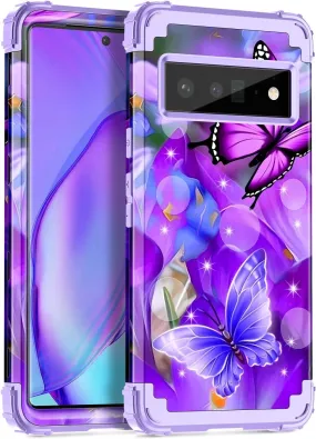 Google Pixel 6 Pro Case Duty Shockproof Hard Plastic Bumper Protective Case