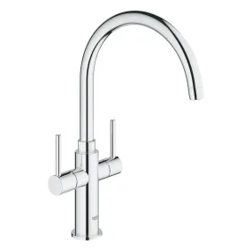 Grohe Cosmopolitan Ambi 2 Handle Sink Mixer In Chrome
