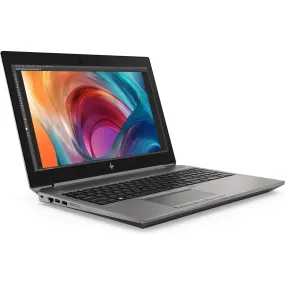 HP ZBook 15 G6 Mobile Workstation 15.6" FHD IPS Display Intel i7-9850H 16GB RAM 1TB SSD Quadro T1000 4GB Graphics Windows 11 Pro Installed