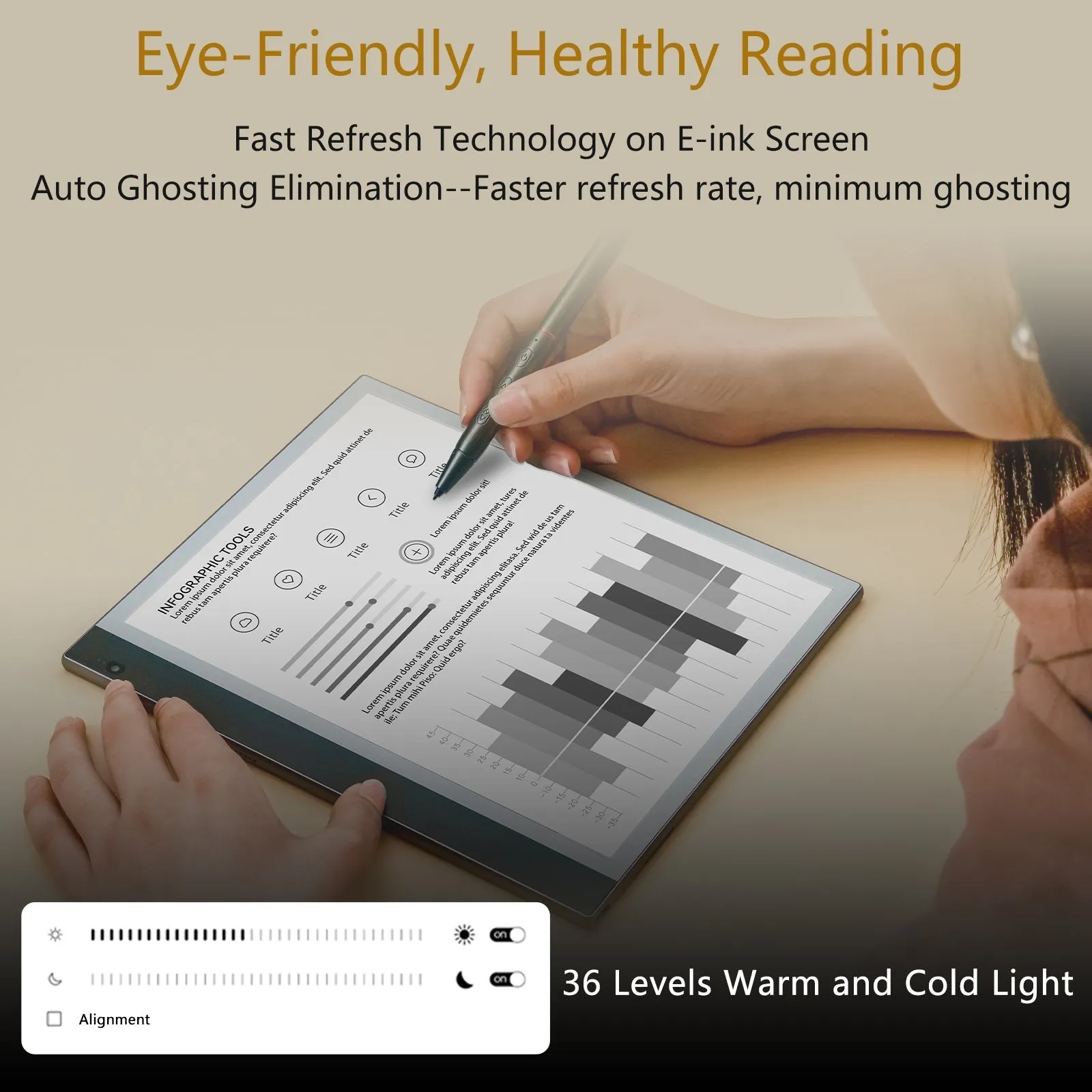 inkNoteS--10.3'' Black&White E reader