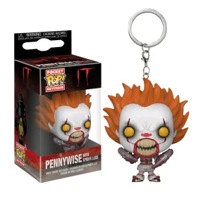 IT (2017) - Pennywise with Spider Legs Pocket Pop! Vinyl Keychain