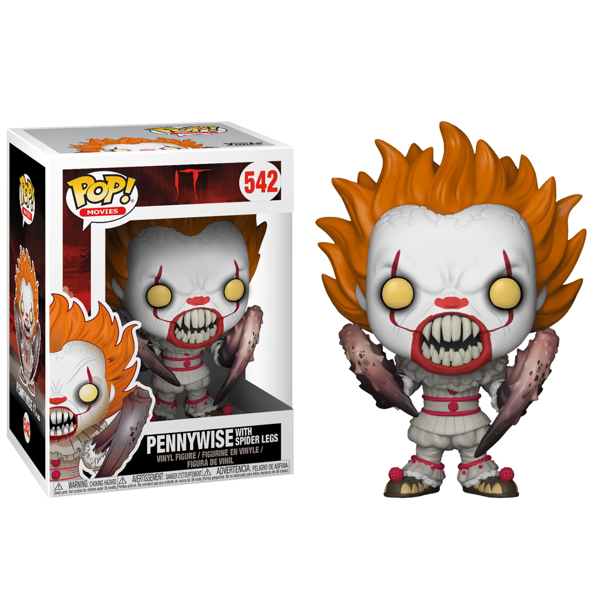 IT (2017) - Pennywise with Spider Legs Pop! Vinyl Figure