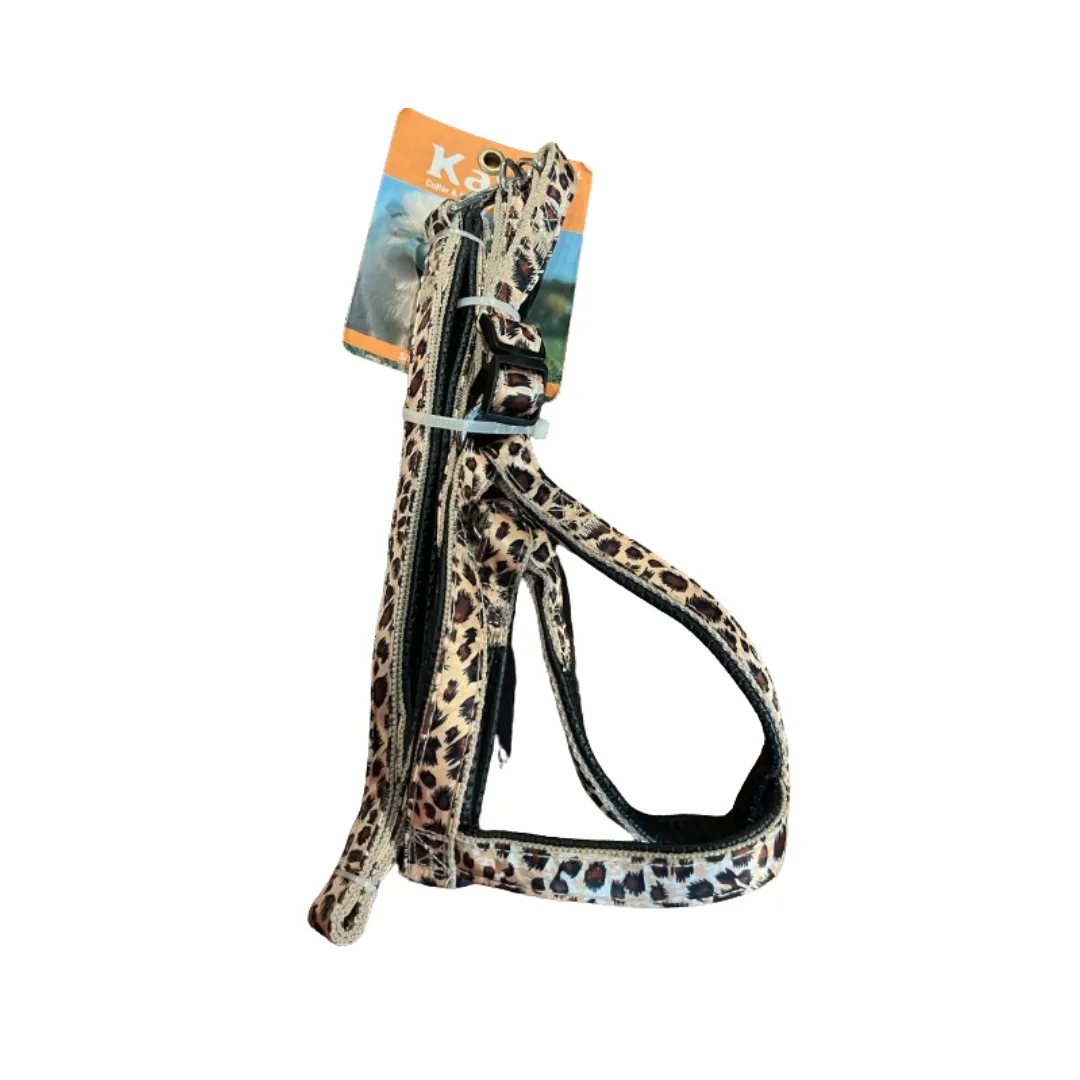 Kanu Pet Animal Print Combo Dog Collar & Leash