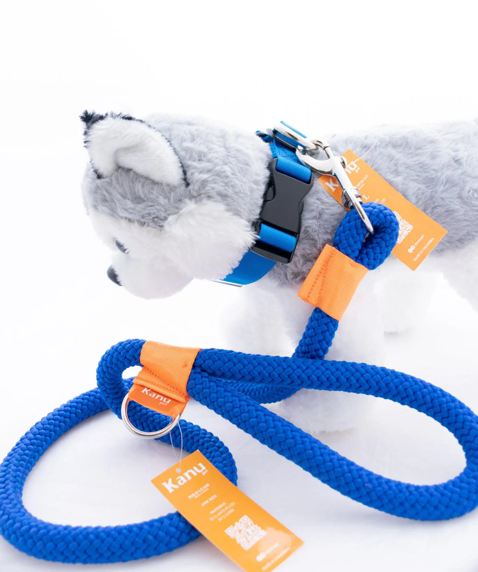 Kanu Pet Blue Dog Leash with Padded Handle