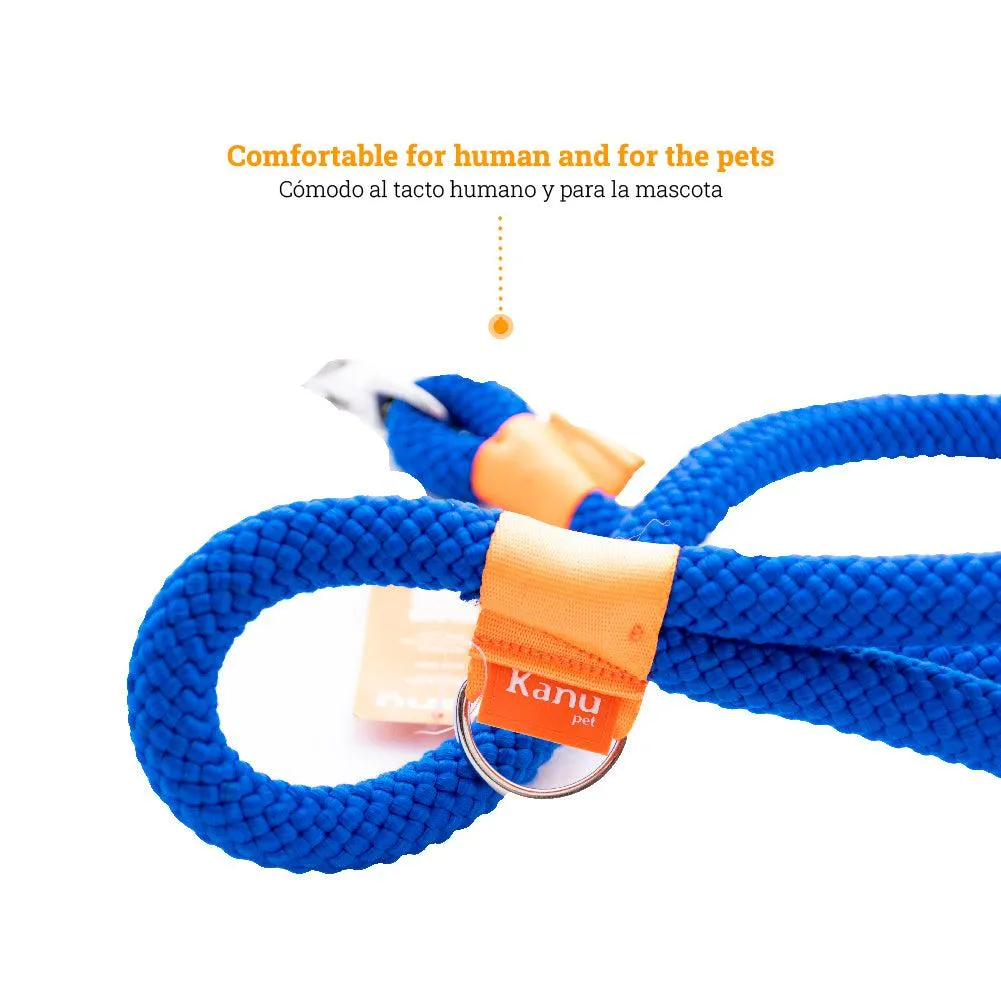 Kanu Pet Blue Dog Leash with Padded Handle