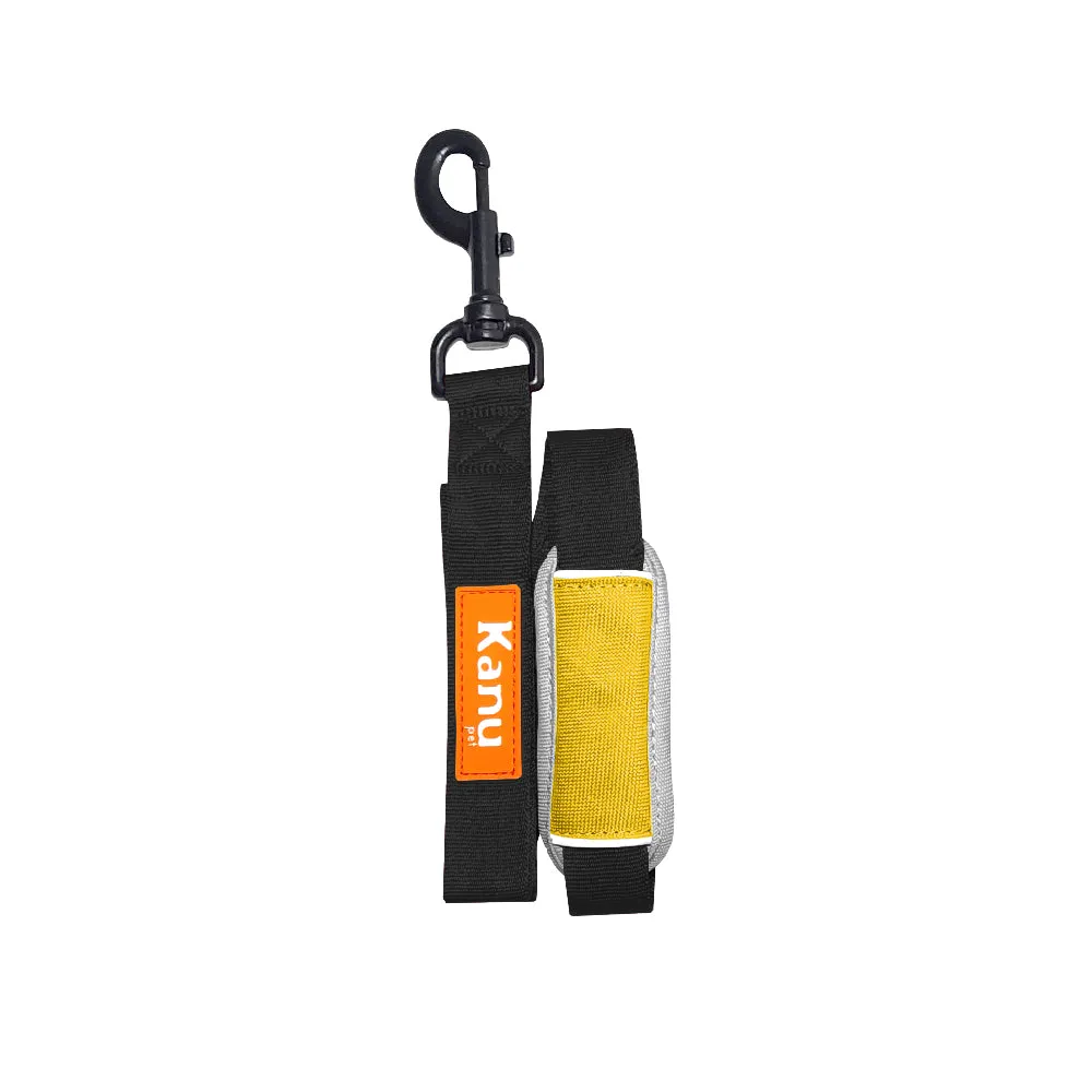 Kanu Pet Walker Unique Black/Yellow Dog Leash