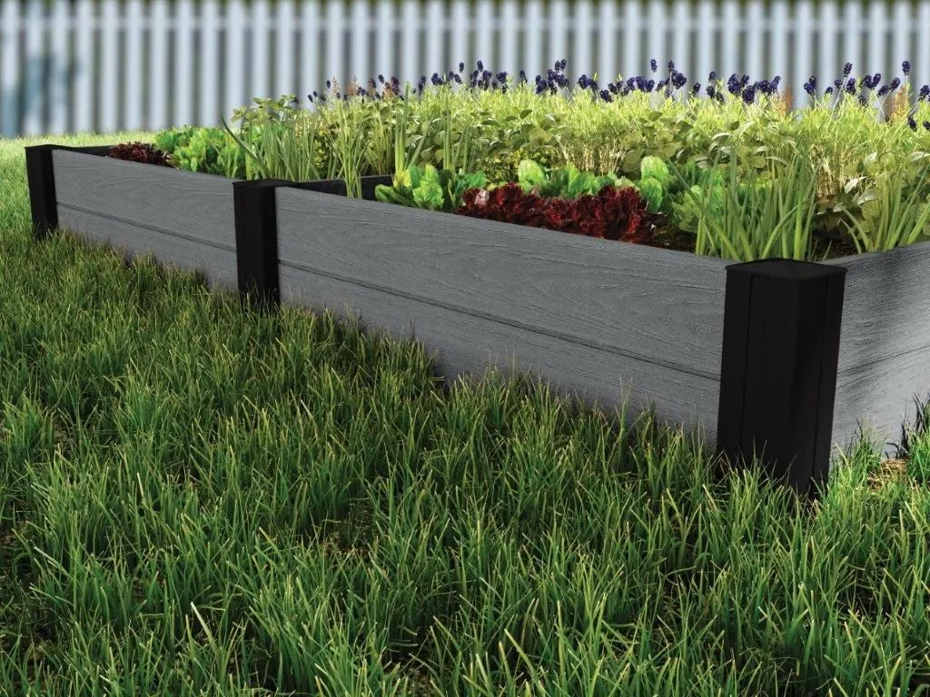 Keter Vista Garden Bed - Grey