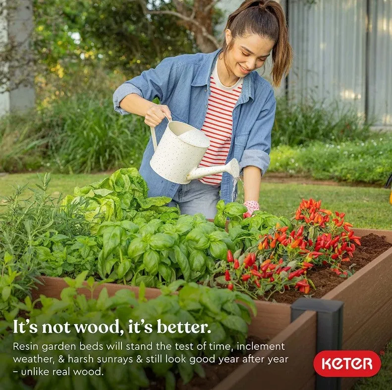 Keter Vista Garden Bed - Grey