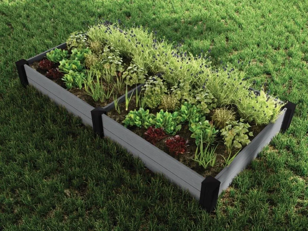 Keter Vista Garden Bed - Grey