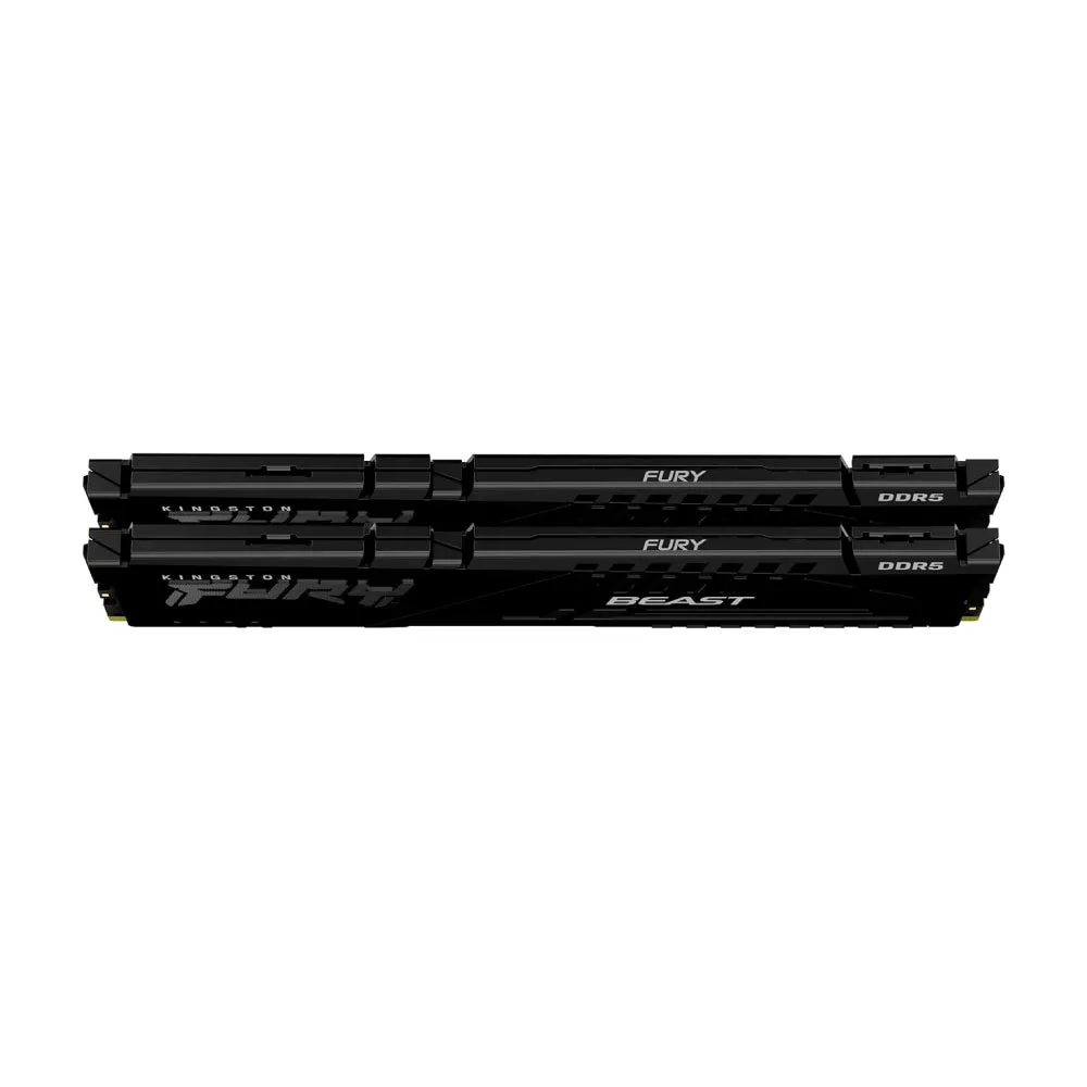Kingston FURY Beast EXPO RAM, 16 GB DDR5 (2 x 8 GB), 5200 MHz, CL36, KF552C36BBEK2-16, black