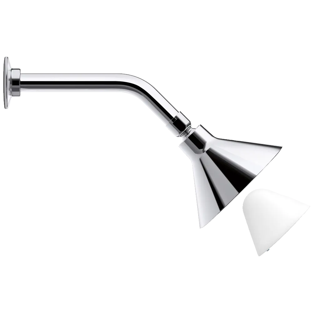KOHLER K-9245-0 2.5 GPM Moxie Showerhead and Wireless Speaker