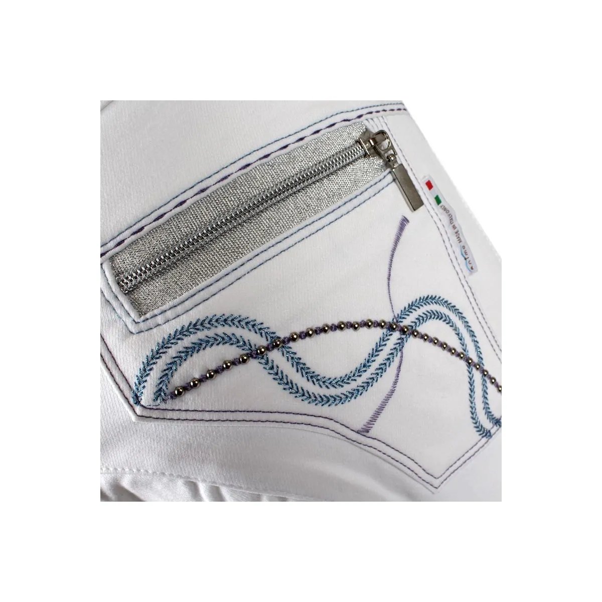 LADIES SHOW BREECHES WITH GRIP BY ANIMO. MOD. NOCHANCE White