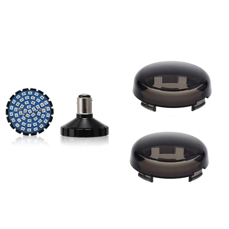 LED Turn Signal & Running Light / Brake Light with Dual Contact 1157 Insert Kit   Bracket