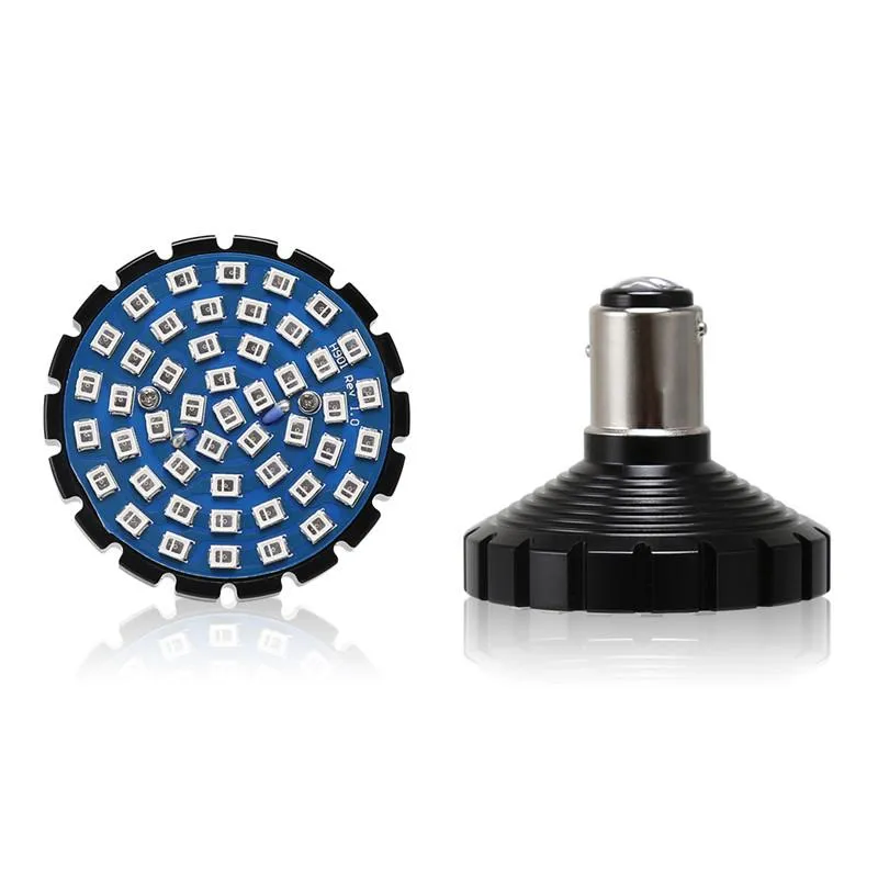 LED Turn Signals & Running Light with Dual Contact 1157 Insert Kit for Motorcycles