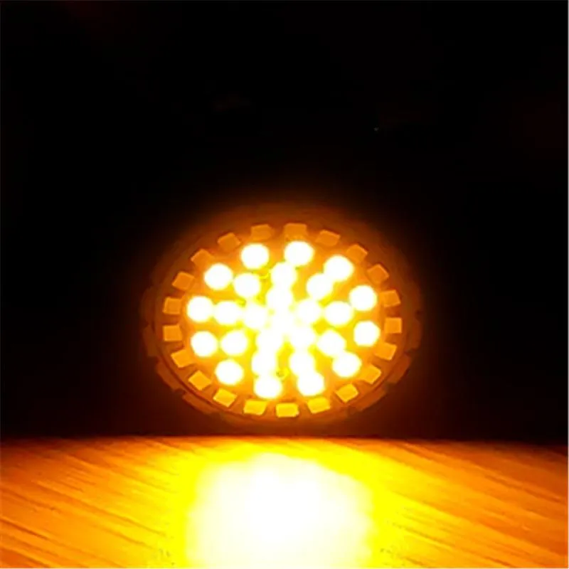 LED Turn Signals & Running Light with Dual Contact 1157 Insert Kit for Motorcycles