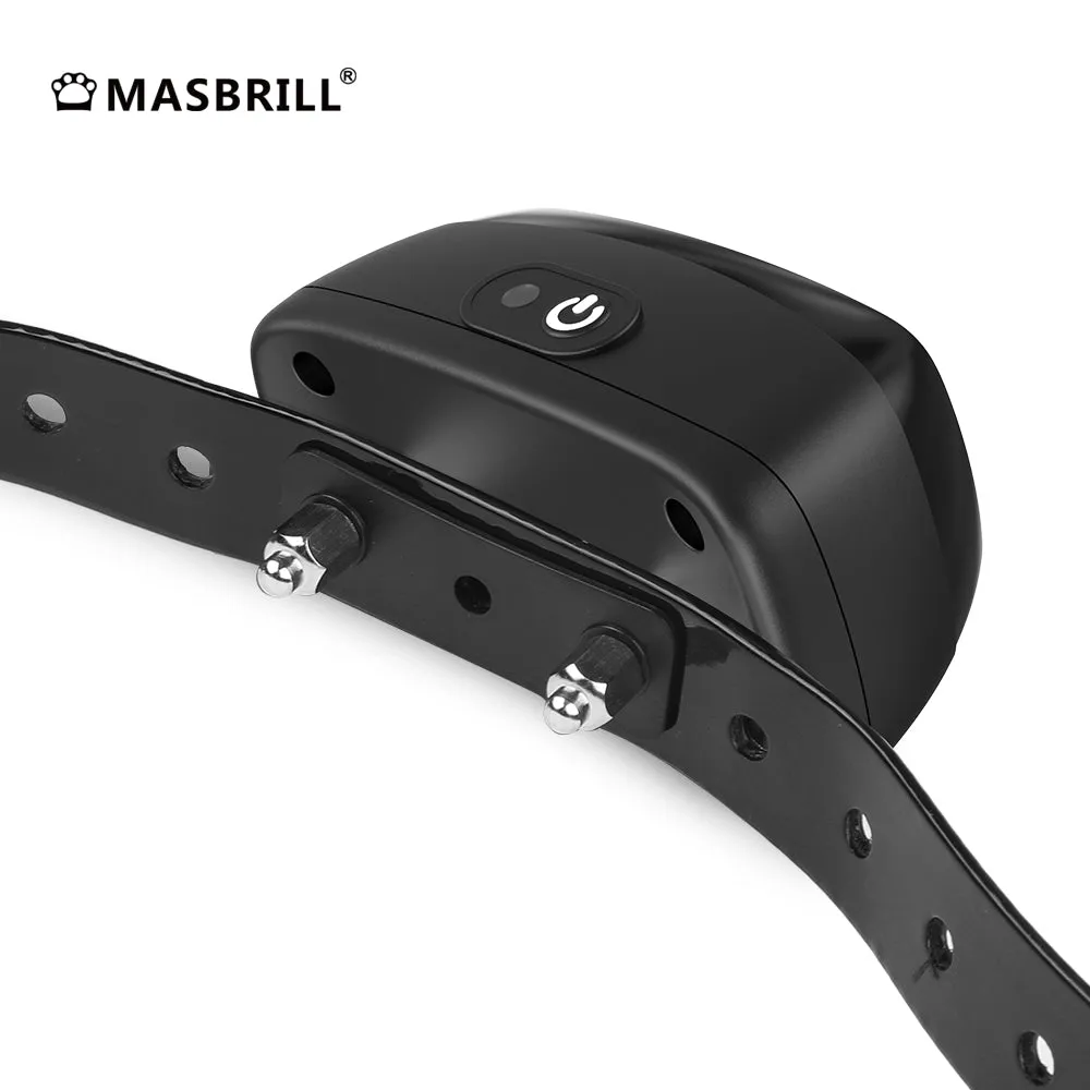 MASBRILL Electric Dog Fence, Underground Electric Dog Fence Rechargeable Dog Fence for Small Medium Large Dogs, 650 Ft Wire with 1 Collars
