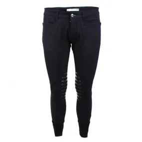 MEN BREECHES BY ANIMO WITH GRIP PATCH. MOD. MILTON/16 ANIMO - COLOUR: BLU