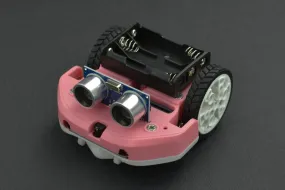 micro: Maqueen Lite with Skin (Red) - micro:bit Educational Programming Robot Platform