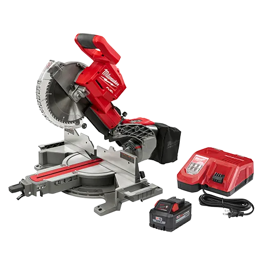 Milwaukee 2734-21 M18 Fuel 10" Dual-Bevel Sliding Compound Miter Saw Kit