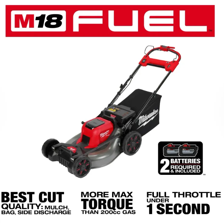 Milwaukee 2823-22HD M18 FUEL™ 21" Self-Propelled Dual Battery Mower Kit