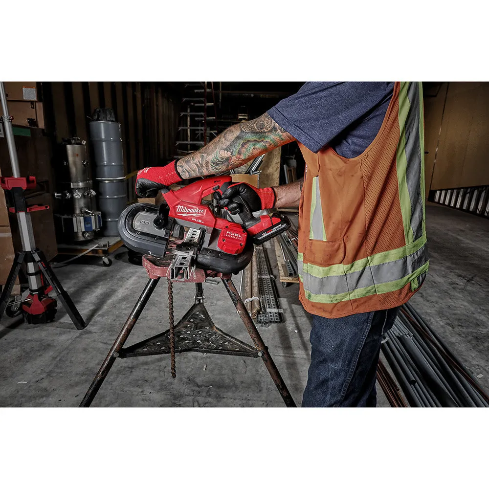 Milwaukee 2829S-20 M18 Fuel Compact Dual-Trigger Band Saw, Bare